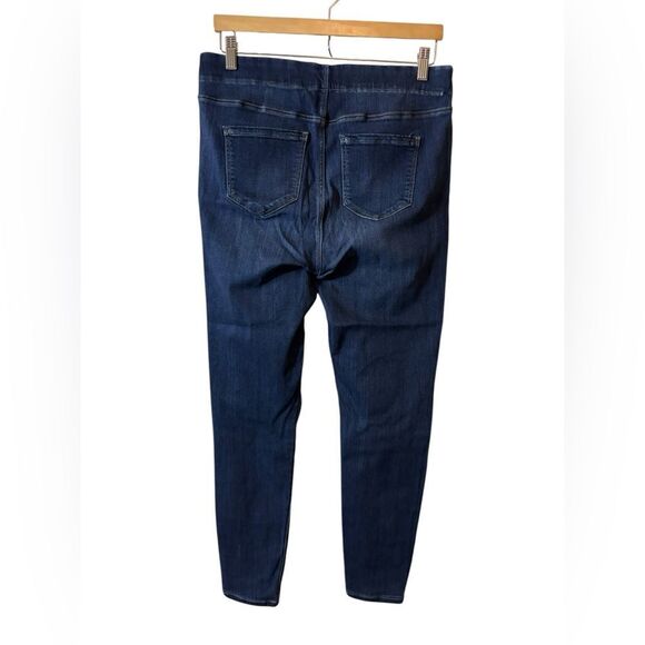 Liverpool denim pull-on denim blue jeans 12/31 12 31 the high rise ankle - Picture 2 of 8